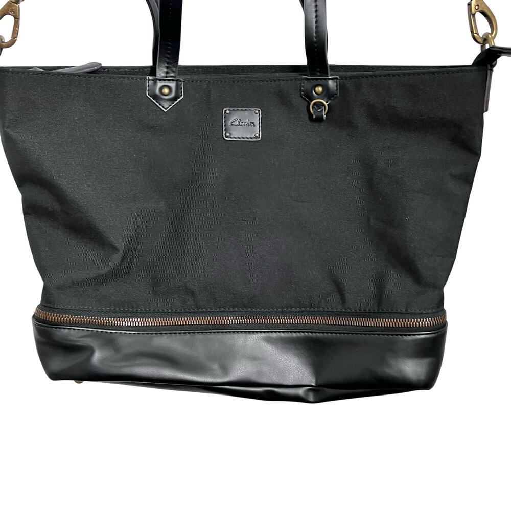 Clarks Black Adjustable Strap Multifunctional Tot… - image 2